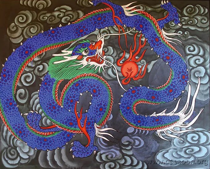 사신도 청룡